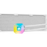 קירור נוזלי לבן Corsair iCUE H150i Elite Cappelix WHITE 360mm RGB