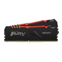 זכרון לנייח Kingston DDR4 Fury Beast RGB 32GB 2X16 3200Mhz C16