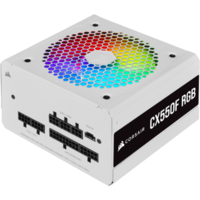 ספק כוח Corsair CX550F RGB 550W 80 Plus Bronze Full Modular White