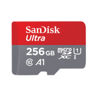 כרטיס זיכרון SanDisk 256GB microSD SDHC UHS