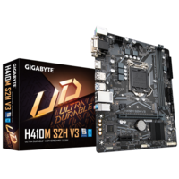 לוח אם למעבדי אינטל דור 10 Gigabyte H410M H V3 Micro-ATX LGA1200