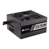 ספק כוח Corsair CX750M 80plus BRONZE Modular 750W 4x8PIN 12CM