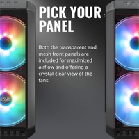 מארז Cooler Master H500 ARGB E-ATX 2X200MM ARGB FAN Iron Grey