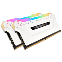 ז. לנייח Corsair DDR4 Vengeance RGB Pro 16GB 2X8 3200MHZ White