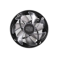 מאוורר למעבדי אינטל COOLER MASTER i71C Aluminium Cooper RGB 115X