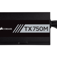 ספק כוח Corsair TX750M 80 plus GOLD Modular 750W 4X8PIN 12CM