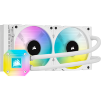 קירור נוזלי לבן Corsair iCUE H100i ELITE Cappelix WHITE 240mm RGB