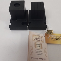 תפילין בהמה גסה דגם תפארת מהודרים  אא רמת גימור מיוחדת- צביעה יחודית, רבוע רגל מכוונות, עור אמריקאי משובח, בתי התפילין פרודים ,רצועות שחורות 2 צדדים עבודת יד ,פרשיות מהודרות.