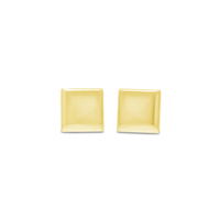 Square Gold Earrings