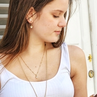 Classic Pearl Necklace | שרשרת עם פנינה