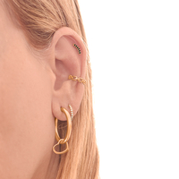 Daniel Hoop earrings