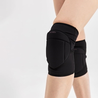 Dance knee pads – Sleek Black Pro 4