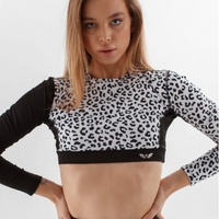 Rashguard RUSH white leo