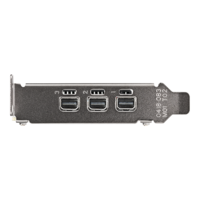 כרטיס מסך לתוכנות גרפיות PNY Quadro T400 4GB GDDR6 Mini DPx3