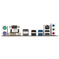 לוח לאינטל דור 12 Gigabyte H610M S2H DDR4 VGA DVI DP HDMI