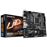 לוח לאינטל דור 12 Gigabyte H610M S2H DDR4 VGA DVI DP HDMI