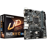 לוח אם אינטל דור 10 Gigabyte H410M H V2 1.7 Micro-ATX LGA1200