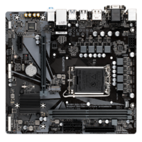 לוח לאינטל דור 12 Gigabyte H610M S2H DDR4 VGA DVI DP HDMI