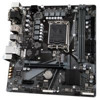 לוח לאינטל דור 12 Gigabyte H610M S2H DDR4 VGA DVI DP HDMI