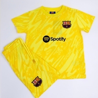 חליפות כדורגל לילדים – חולצה + מכנס | ברצלונה שוער