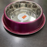 קערת נירוסטה לכלב\חתול נגד נמלים בצבעים וגדלים שונים