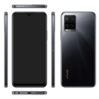 סמארטפון vivo Y33s בצבע מראה שחורה (שחור)