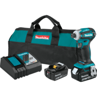 מברגת אימפקט XDT19 / DTD172 עם 2 סוללות MAKITA 18V