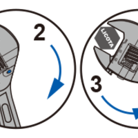 מפתח שבדי ראצ'ט 8''