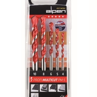 סט 5 מקדחי Alpen Profi Multicut PM5