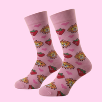 גרביים מעוצבים אריה שאהב תות