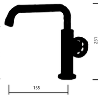 ברז מעוצב לכיור אמבטיה 705CH