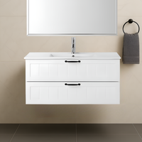 ארון אמבטיה תלוי דגם שחר רוחב 100 ס