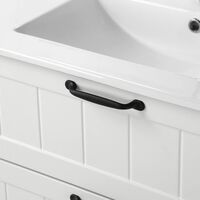 ארון אמבטיה תלוי דגם שחר רוחב 100 ס