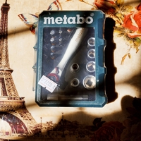 סט בוקסה מיני + ביטים 26 יח' Metabo