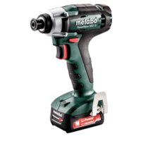 מברגת אימפקט נטענת 12V דגם POWERMAXX SSD 12 Metabo