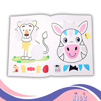 أقص ألصق ألون - الحيوانات