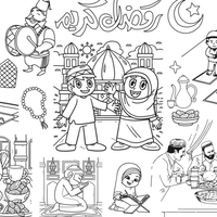 2 بوستر ( شهر مضان والعيد)