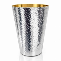 כוס קידוש מערבולת כסף טהור