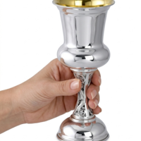 Kiddush Cup Popeye apple pure silver