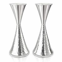 פמוטי שעון חול M כסף טהור