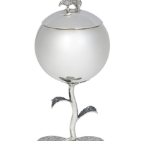 גביע קידוש רוז'ין חלק כסף טהור