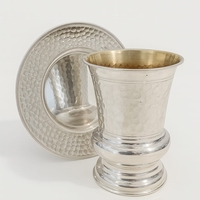 Pure silver Tal Kiddush set