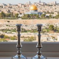 Pure silver apple candlesticks