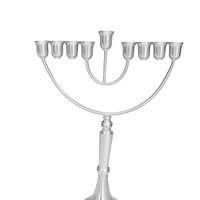 חנוכיה רפאל פטיש כסף טהור