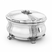 Toscana pure silver Etrog box