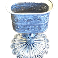 Havdala pure silver filigree candle stand