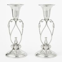 פמוטי אורי כסף טהור