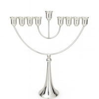 Hanukkah Menorah Raphael Gil Pure Silver