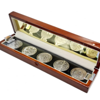 סט מטבעות לפדיון הבן מכסף טהור באריזה יוקרתית