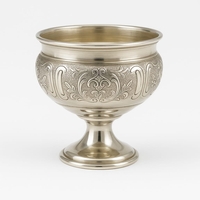 Tuscany salt shaker pure silver